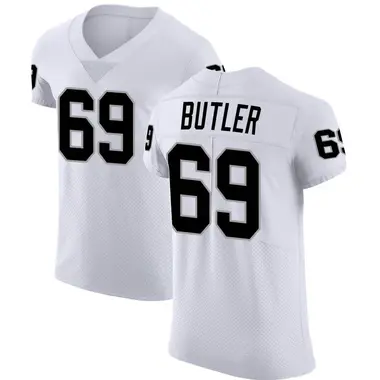 Adam Butler Men's Elite White Las Vegas Raiders Vapor Untouchable Jersey