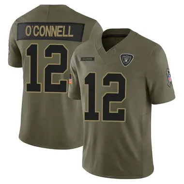 Aidan O'Connell Men's Limited Olive Las Vegas Raiders 2025 Salute to Service Jersey