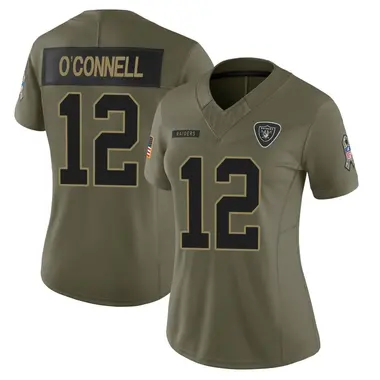 Aidan O'Connell Women's Limited Olive Las Vegas Raiders 2025 Salute to Service Jersey