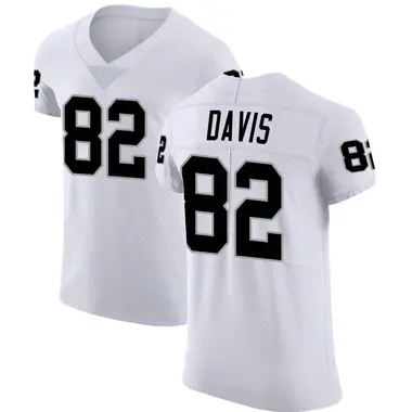 Al Davis Men's Elite White Las Vegas Raiders Vapor Untouchable Jersey