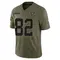 Al Davis Youth Limited Olive Las Vegas Raiders 2025 Salute to Service Jersey