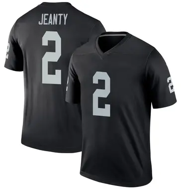 Ashton Jeanty Men's Legend Black Las Vegas Raiders Jersey