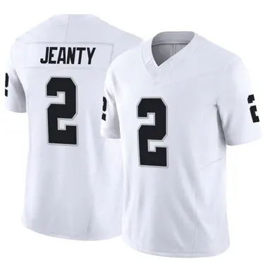 Ashton Jeanty Men's Limited White Las Vegas Raiders Vapor F.U.S.E. Jersey