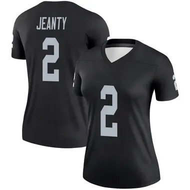 Ashton Jeanty Women's Legend Black Las Vegas Raiders Jersey