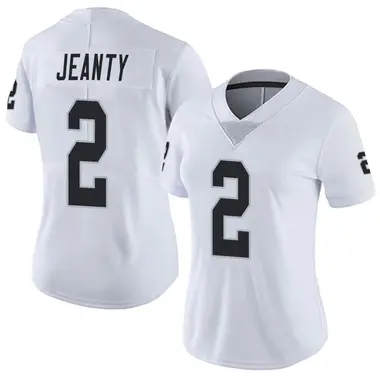 Ashton Jeanty Women's Limited White Las Vegas Raiders Vapor Untouchable Jersey