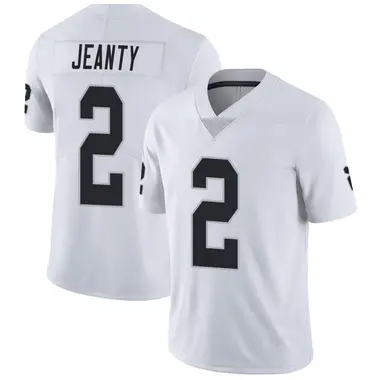 Ashton Jeanty Youth Limited White Las Vegas Raiders Vapor Untouchable Jersey