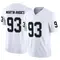 Brodric Martin-Rhodes Men's Limited White Las Vegas Raiders Vapor F.U.S.E. Jersey