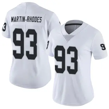 Brodric Martin-Rhodes Women's Limited White Las Vegas Raiders Vapor Untouchable Jersey