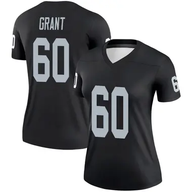 Charles Grant Women's Legend Black Las Vegas Raiders Jersey