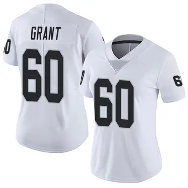 Charles Grant Women's Limited White Las Vegas Raiders Vapor Untouchable Jersey
