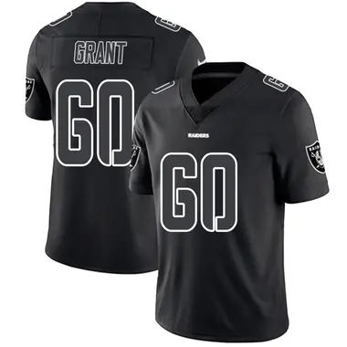Charles Grant Youth Limited Black Impact Las Vegas Raiders Jersey