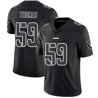 Chris Thomas Men's Limited Black Impact Las Vegas Raiders Jersey