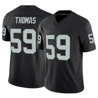 Chris Thomas Men's Limited Black Las Vegas Raiders Vapor F.U.S.E. Jersey