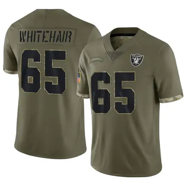 Cody Whitehair Men's Limited Olive Las Vegas Raiders 2022 Salute To Service Jersey