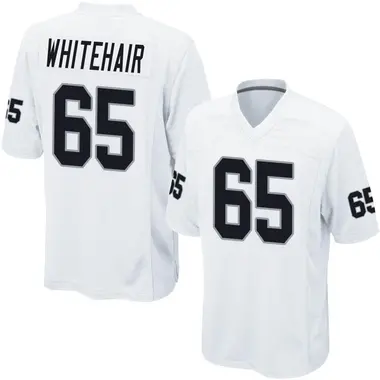 Cody Whitehair Youth Game White Las Vegas Raiders Jersey
