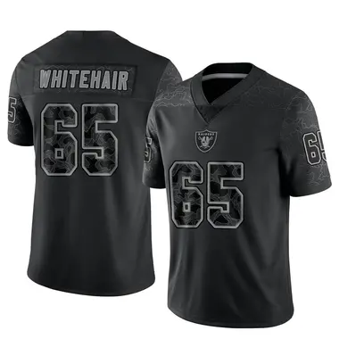 Cody Whitehair Youth Limited Black Las Vegas Raiders Reflective Jersey