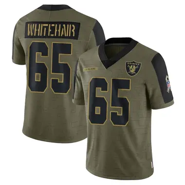 Cody Whitehair Youth Limited Olive Las Vegas Raiders 2021 Salute To Service Jersey