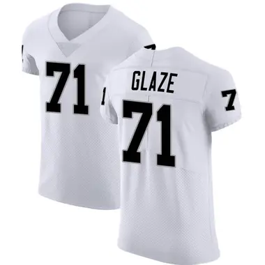 DJ Glaze Men's Elite White Las Vegas Raiders Vapor Untouchable Jersey