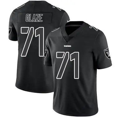 DJ Glaze Men's Limited Black Impact Las Vegas Raiders Jersey