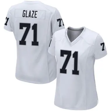 DJ Glaze Women's Game White Las Vegas Raiders Jersey