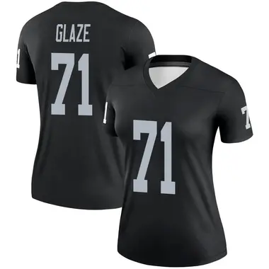 DJ Glaze Women's Legend Black Las Vegas Raiders Jersey