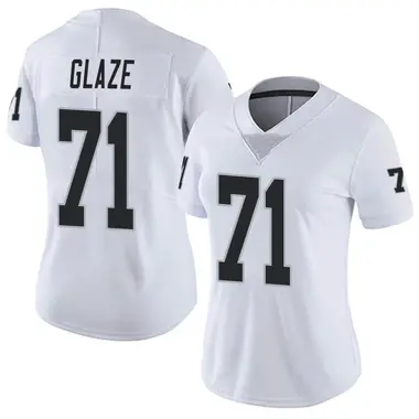 DJ Glaze Women's Limited White Las Vegas Raiders Vapor Untouchable Jersey