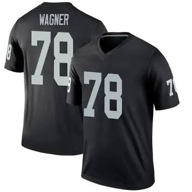 Dalton Wagner Men's Legend Black Las Vegas Raiders Jersey