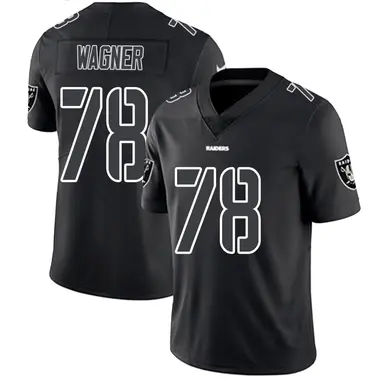 Dalton Wagner Men's Limited Black Impact Las Vegas Raiders Jersey