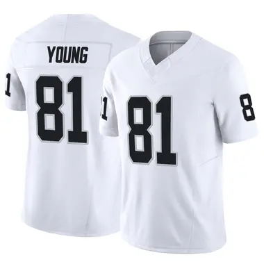 Dareke Young Men's Limited White Las Vegas Raiders Vapor F.U.S.E. Jersey