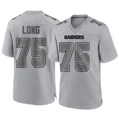 Howie Long Men's Game Gray Las Vegas Raiders Atmosphere Fashion Jersey