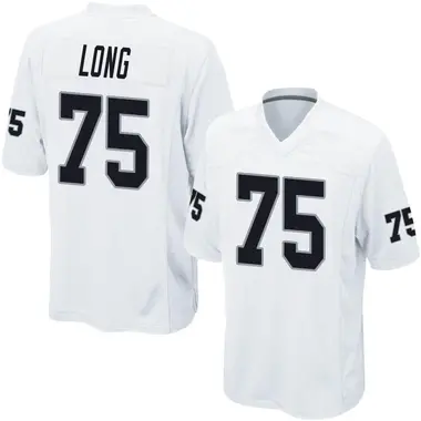 Howie Long Men's Game White Las Vegas Raiders Jersey