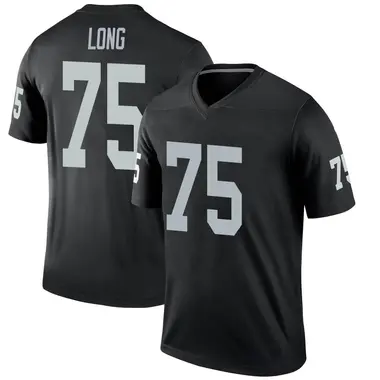 Howie Long Men's Legend Black Las Vegas Raiders Jersey