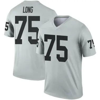 Howie Long Men's Legend Las Vegas Raiders Inverted Silver Jersey