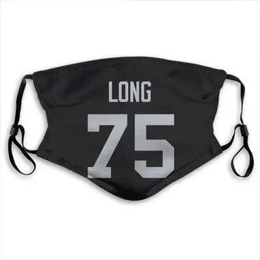 Howie Long Name & Number Black Las Vegas Raiders Face Mask