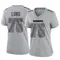 Howie Long Women's Game Gray Las Vegas Raiders Atmosphere Fashion Jersey