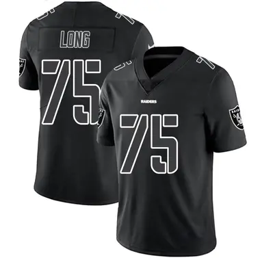 Howie Long Youth Limited Black Impact Las Vegas Raiders Jersey