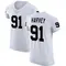 Jahfari Harvey Men's Elite White Las Vegas Raiders Vapor Untouchable Jersey