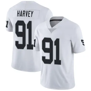 Jahfari Harvey Youth Limited White Las Vegas Raiders Vapor Untouchable Jersey