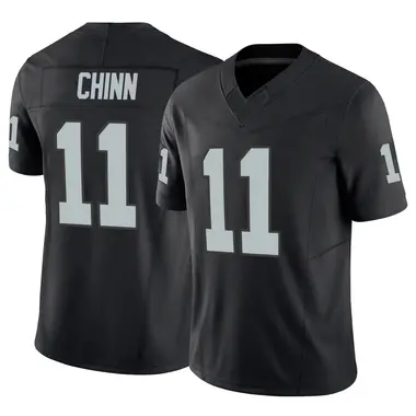 Jeremy Chinn Men's Limited Black Las Vegas Raiders Vapor F.U.S.E. Jersey