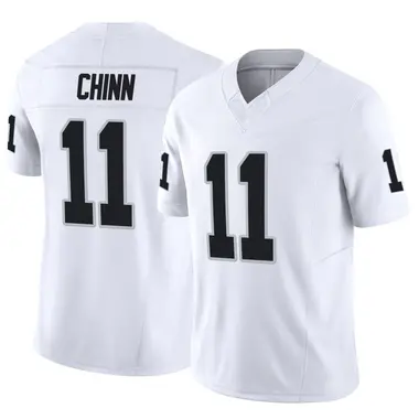 Jeremy Chinn Men's Limited White Las Vegas Raiders Vapor F.U.S.E. Jersey