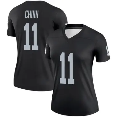 Jeremy Chinn Women's Legend Black Las Vegas Raiders Jersey