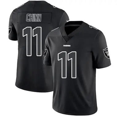 Jeremy Chinn Youth Limited Black Impact Las Vegas Raiders Jersey