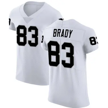 Jonathan Brady Men's Elite White Las Vegas Raiders Vapor Untouchable Jersey