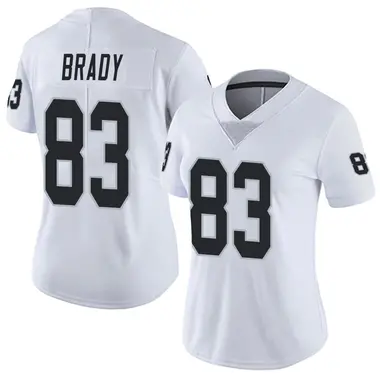 Jonathan Brady Women's Limited White Las Vegas Raiders Vapor Untouchable Jersey