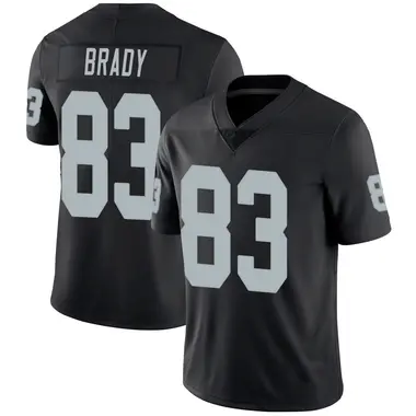 Jonathan Brady Youth Limited Black Las Vegas Raiders Team Color Vapor Untouchable Jersey