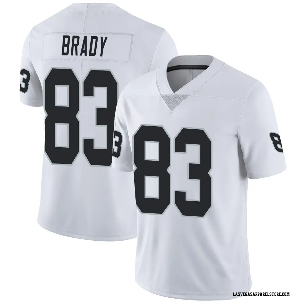 Jonathan Brady Youth Limited White Las Vegas Raiders Vapor Untouchable Jersey
