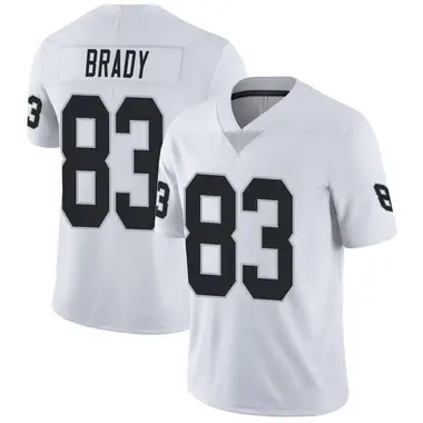 Jonathan Brady Youth Limited White Las Vegas Raiders Vapor Untouchable Jersey
