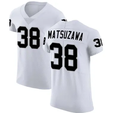 Kansei Matsuzawa Men's Elite White Las Vegas Raiders Vapor Untouchable Jersey