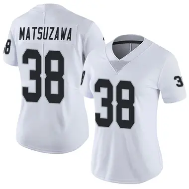 Kansei Matsuzawa Women's Limited White Las Vegas Raiders Vapor Untouchable Jersey