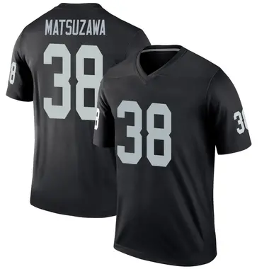 Kansei Matsuzawa Youth Legend Black Las Vegas Raiders Jersey